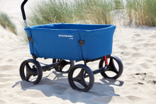 Beachwagon LITE® Opvouwbare bolderkar - Lichtblauw